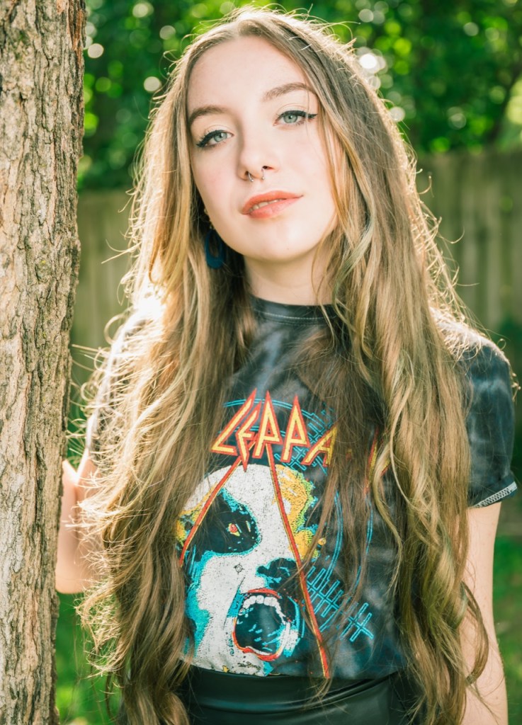 country singer Bailey James of Heart Songs